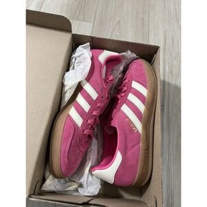 Adidas Originals Gazelle Indoor Sneakers Pulse Magenta/White/Gum Women Size 9